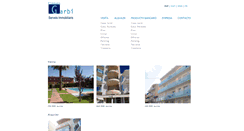 Desktop Screenshot of finques-garbi.com